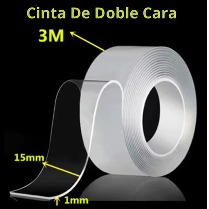 Cinta Doble Reutilizable