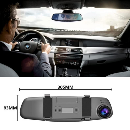 BACKMIRROR PRO - Retrovisor con cámara fullhd y sensor