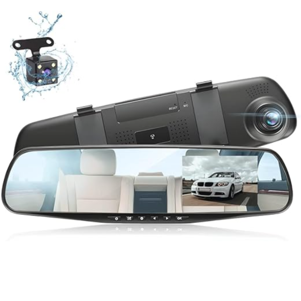 BACKMIRROR PRO - Retrovisor con cámara fullhd y sensor