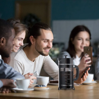 COFEEFRENCH - Cafetera con prensa francesa