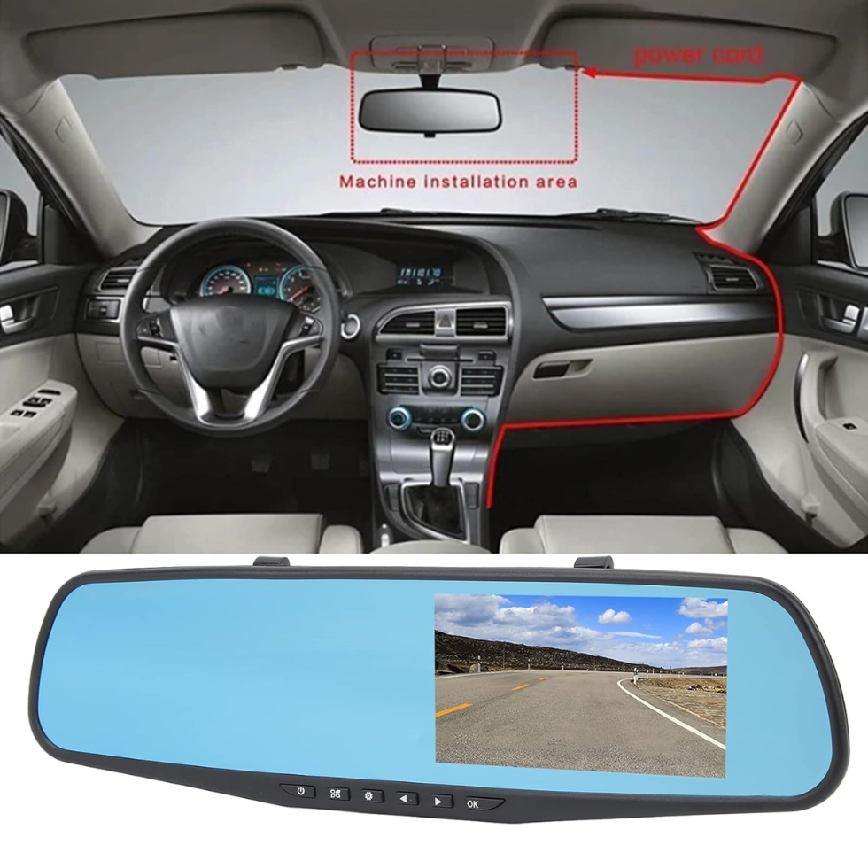 BACKMIRROR PRO - Retrovisor con cámara fullhd y sensor