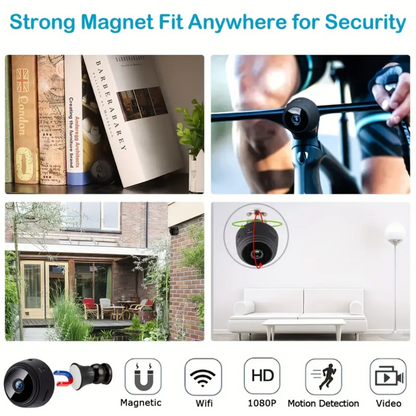 CAM PRO M - Mini cámara de seguridad magnética