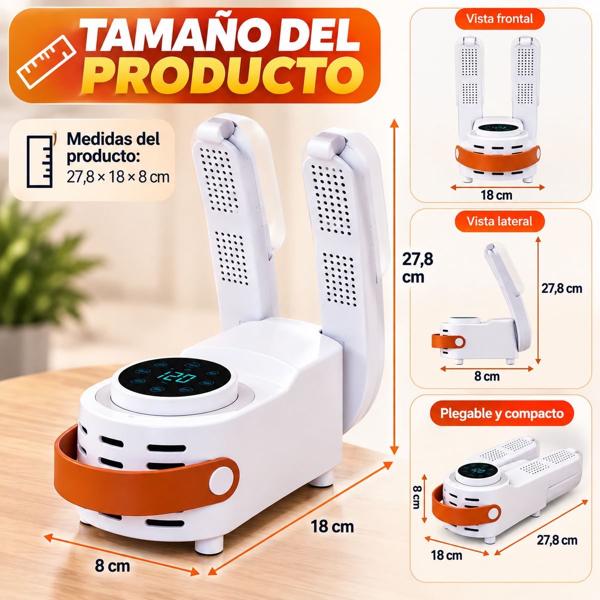Secador Eléctrico Para Calzado