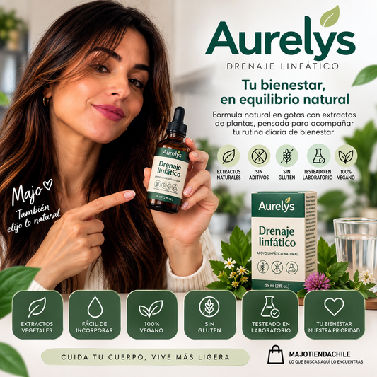 Gotas de Bienestar para Drenaje Linfatico Aurelys 60 ml