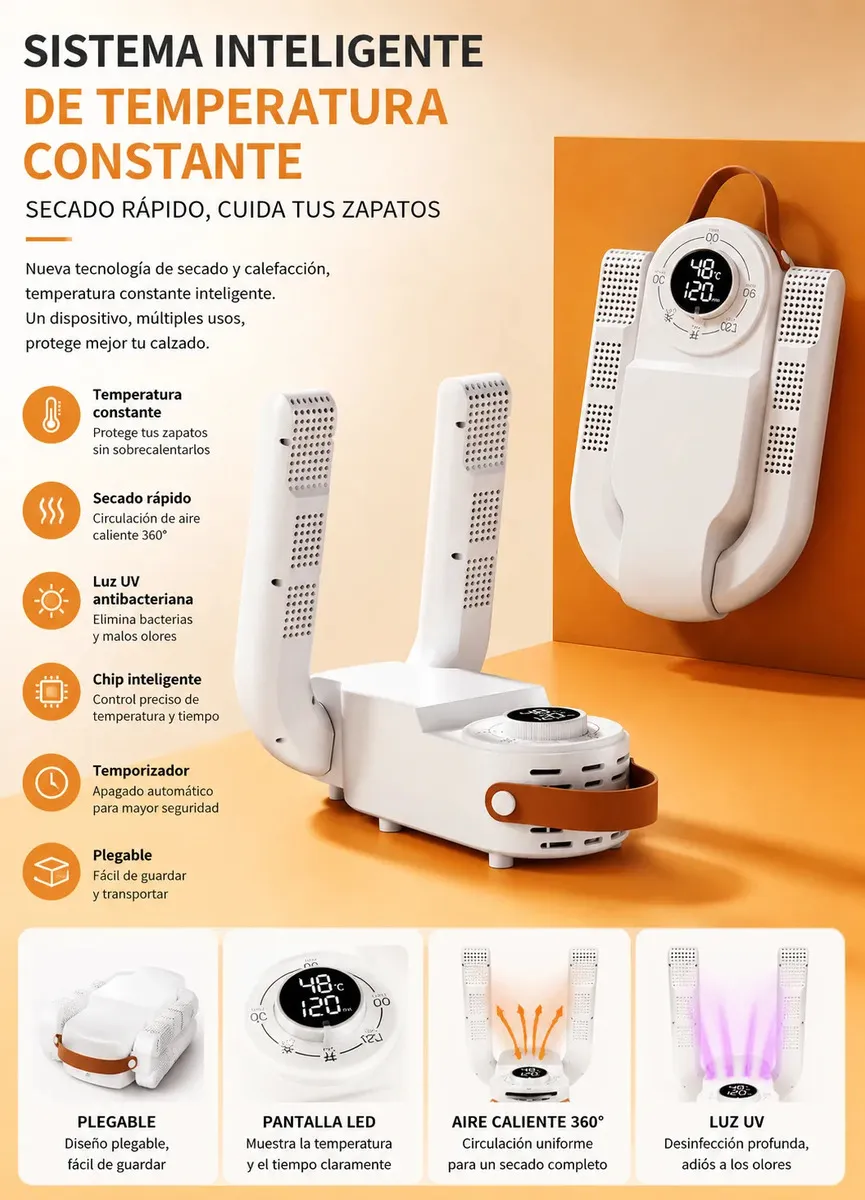 Secador Eléctrico Para Calzado