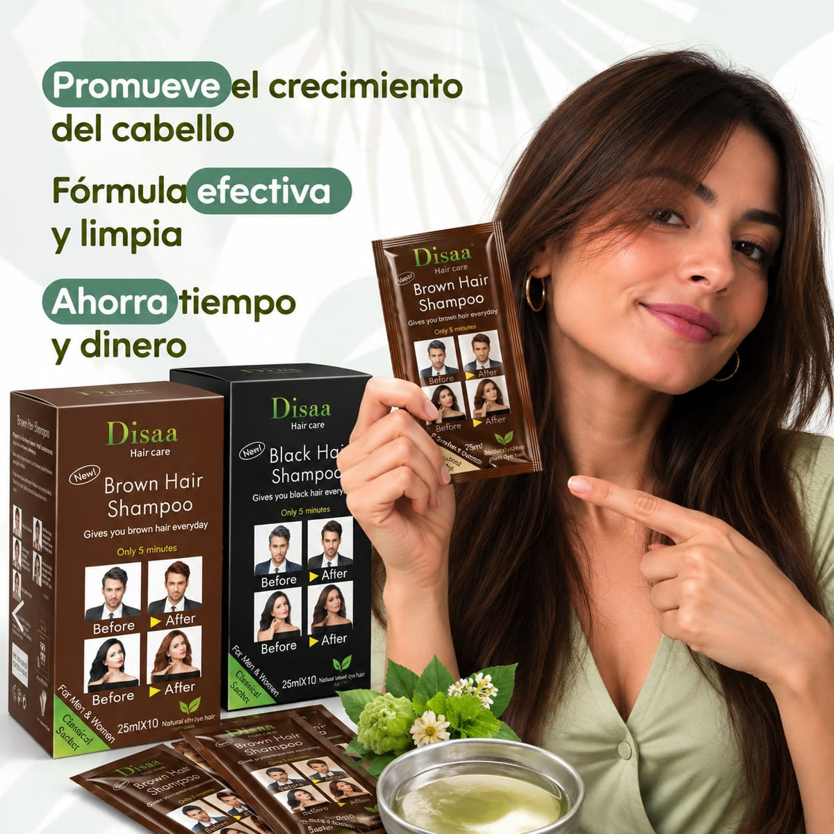 SHAMPOO VEGETAL CUBRE CANAS UNISEX